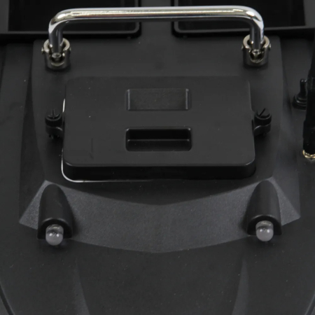 Leziter Barcă de hrănire cu ejecție laterală și compartiment dublu pentru hrănire, neagră [3]