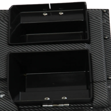 Leziter Barcă de hrănire GPS 4G cu ejector lateral, compartiment dublu pentru hrănire, carbon [5]