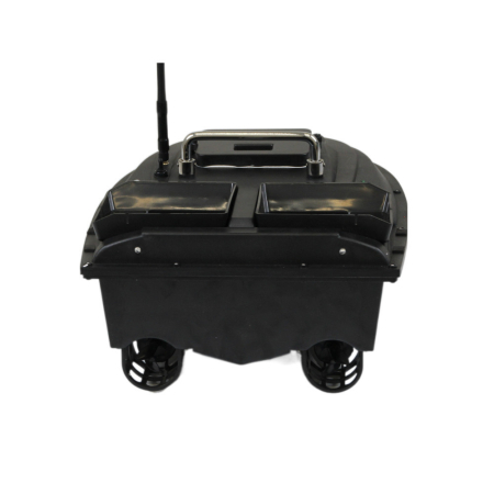 Leziter Barcă de hrănire GPS 4G cu ejector lateral, compartiment dublu pentru hrănire, negru [3]