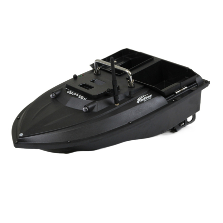 Produse temporar indisponibile - Leziter Barcă de hrănire GPS 4G cu ejector lateral, compartiment dublu pentru hrănire, negru