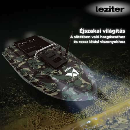 Leziter Feeder barca X1 backpacker camuflaj verde [7]