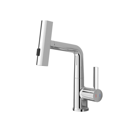 Outlet - Leziter Robinet mixer pentru chiuvetă Mara cu cap multifuncțional crom