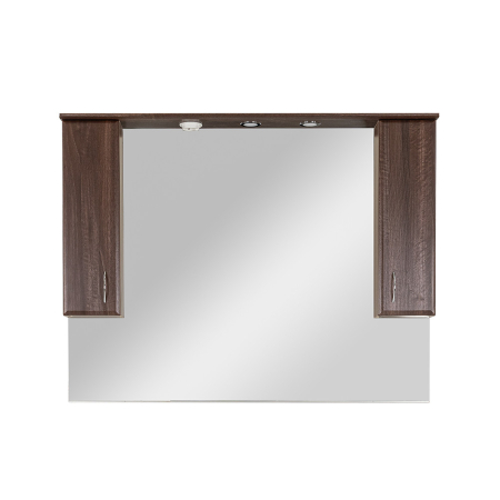 Leziter Bianco 130 mobilier de baie vanitatea unitate Aida nuc [0]