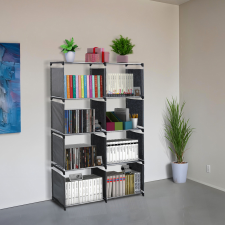 Leziter Bibliotecă LKSZ-01 gri [1]