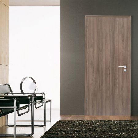 Leziter Blat de ușă decorativ IR grafit frasin 75 stânga încuietoare BB [1]