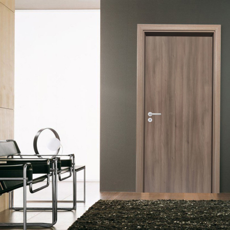 Leziter Blat de ușă decorativ IR grafit frasin 90 dreapta încuietoare BB [3]