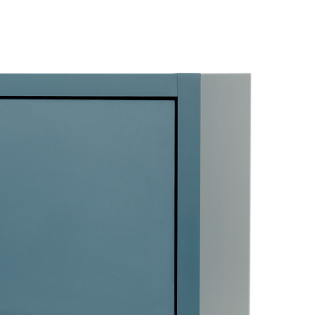Leziter Boxie 1 ușă dulap de perete 40x40x37 cm albastru petrol [8]