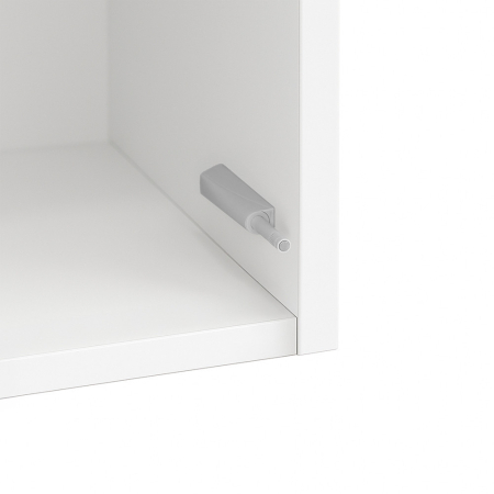 Leziter Boxie 1 ușă dulap de perete 80x40x37 cm alb [9]