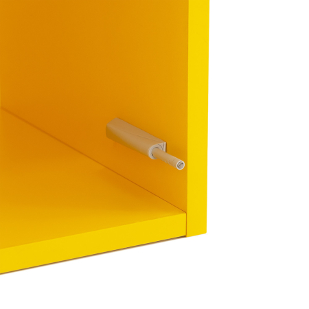 Leziter Boxie 1 ușă dulap de perete 80x40x37 cm galben [9]