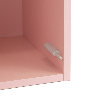 Leziter Boxie 1 ușă dulap de perete 80x40x37 cm roz [9]