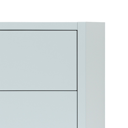 Leziter Boxie 2 sertare dulap de perete 40x40x37 cm albastru [9]