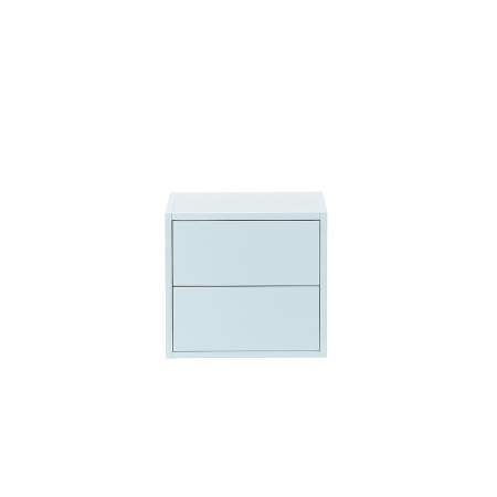 Leziter Boxie 2 sertare dulap de perete 40x40x37 cm albastru [0]