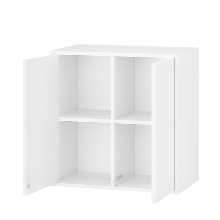 Leziter Boxie 2 uși dulap de perete 80x80x37 cm alb [6]