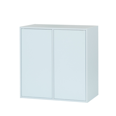 Produse temporar indisponibile - Leziter Boxie 2 uși dulap de perete 80x80x37 cm albastru