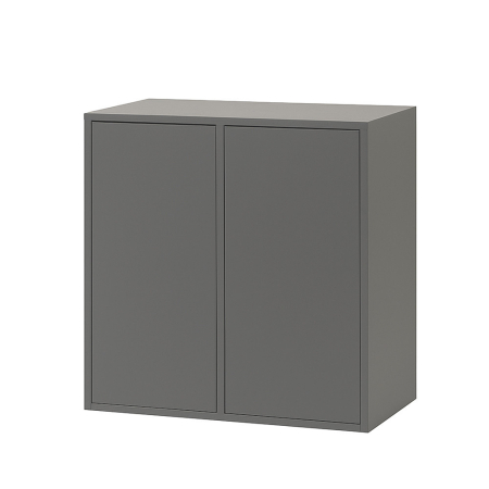 Leziter Boxie 2 uși dulap de perete 80x80x37 cm antracit [0]