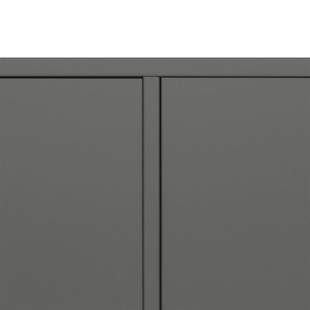 Leziter Boxie 2 uși dulap de perete 80x80x37 cm antracit [8]