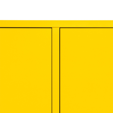 Leziter Boxie 2 uși dulap de perete 80x80x37 cm galben [8]