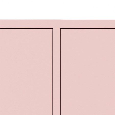 Leziter Boxie 2 uși dulap de perete 80x80x37 cm roz [8]