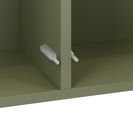 Leziter Boxie 2 uși dulap de perete 80x80x37 cm verde [7]