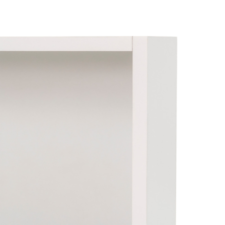 Leziter Boxie dulap de perete deschis 40x40x27 cm alb [4]