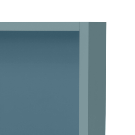 Leziter Boxie dulap de perete deschis 40x40x27 cm albastru petrol [4]