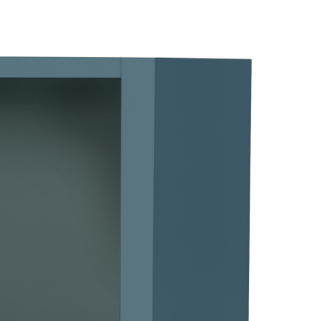 Leziter Boxie dulap de perete deschis 40x40x37 cm albastru petrol [4]