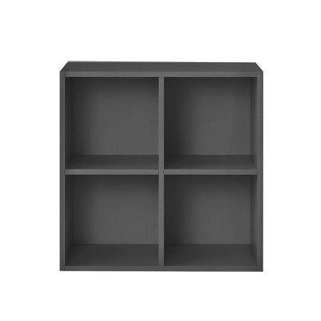 Leziter Boxie dulap de perete deschis 80x80x37 cm antracit [3]