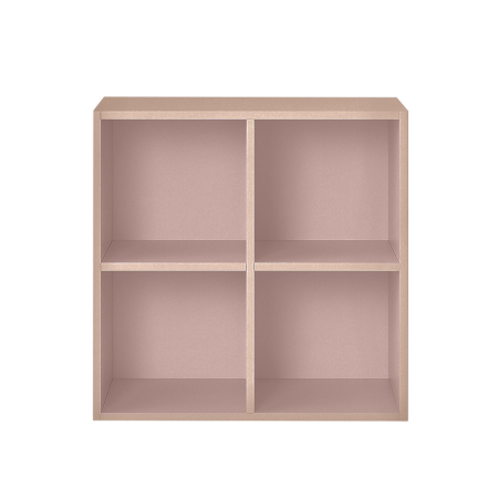 Leziter Boxie dulap de perete deschis 80x80x37 cm roz [3]