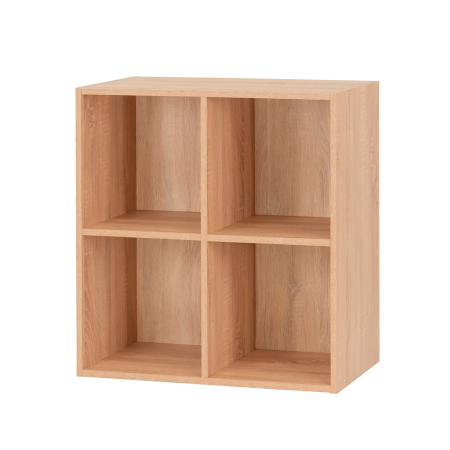 Mobilier - Leziter Boxie dulap de perete deschis 80x80x37 cm stejar sonoma