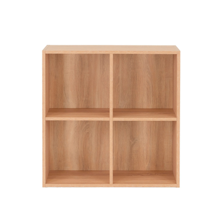 Leziter Boxie dulap de perete deschis 80x80x37 cm stejar sonoma [3]