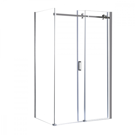Leziter Cabină de duș asimetrică Bold-in 80x120 cm fără cădiță de duș [3]