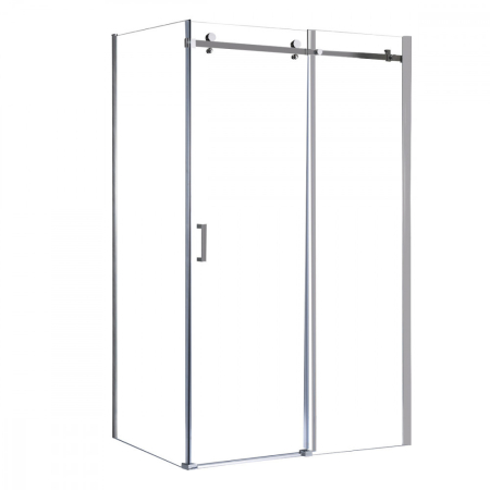 Cabină de duș asimetrică - Leziter Cabină de duș asimetrică Bold-in 80x120 cm fără cădiță de duș
