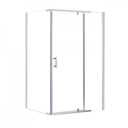 Cabină de duș - Leziter Cabină de duș asimetrică Galatro 80x120 cm fără cădiță de duș