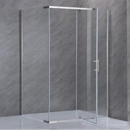 Leziter Cabină de duș asimetrică Galatro 80x120 cm fără cădiță de duș [4]
