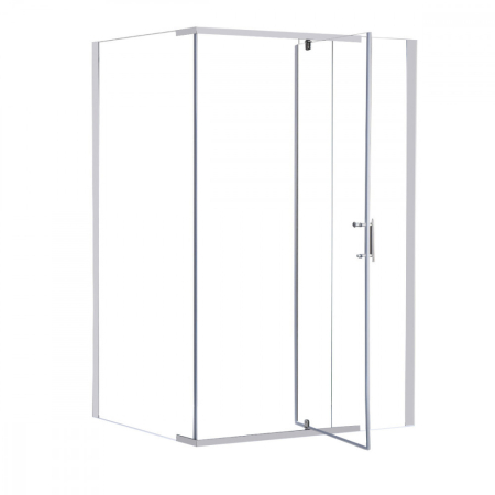 Leziter Cabină de duș asimetrică Galatro 80x120 cm fără cădiță de duș [3]