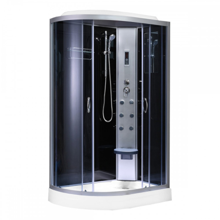 Leziter Cabină de duș cu hidromasaj Aria cu instalare pe partea dreaptă [0]