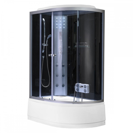 Leziter Cabină de duș cu hidromasaj Lia 80x120 cm, stânga [8]