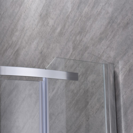 Leziter Cabină de duș curbată Moon TR 80x80 cm cu cădiță de duș [3]