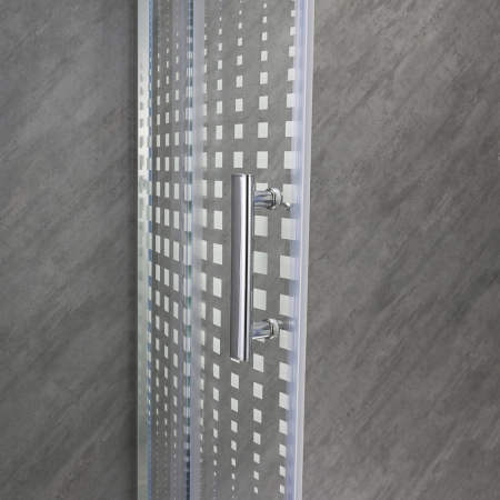 Leziter Cabină de duș curbată Spirit Matrix 90x90 cm fără cădiță de duș [7]