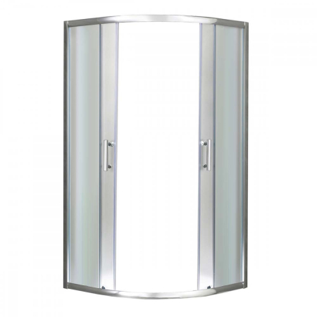 Leziter Cabină de duș curbată Spirit Matt 90x90 cm fără cădiță de duș [6]