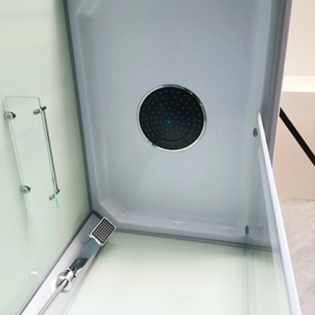 Leziter Cabină de duș pătrată cu hidromasaj Valerie 70x100 cm [9]