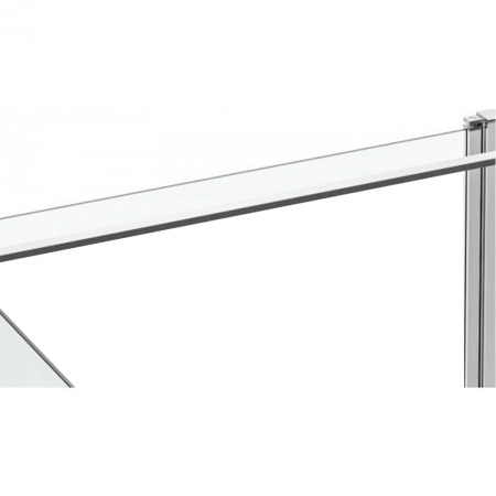 Leziter Cabină de duș pătrată simplă cu ușă batantă fără cădiță de duș [4]