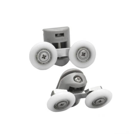 Leziter Cabină de duș pătrată Spirit Clear 90x90 cm, fără cădiță de duș, neagră [7]