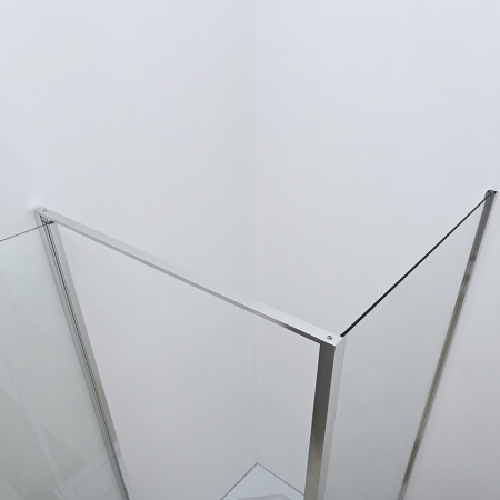 Leziter Cabină de duș pătrată Swing 80x80 cm fără cădiță de duș [6]