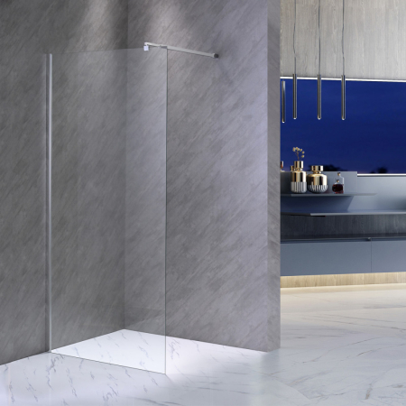 Leziter Cabină de duș River walk-in 80x190 cm cromată [1]