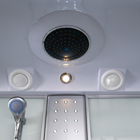 Leziter Cadă cu hidromasaj Emilia 85x150 cm cu electronică, albă [9]