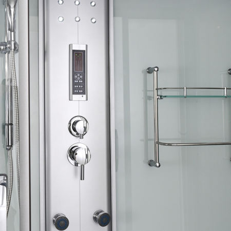 Leziter Cadă cu hidromasaj Emilia 85x150 cm cu electronică, albă [8]