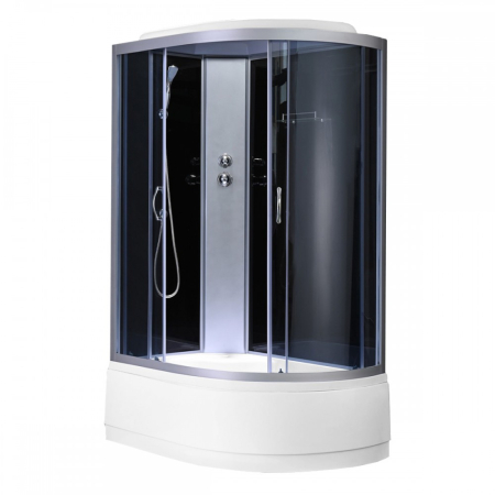 Cabină de duș cu cădiță înaltă - Leziter Cădiță de duș Cora adâncime 80x120 cm