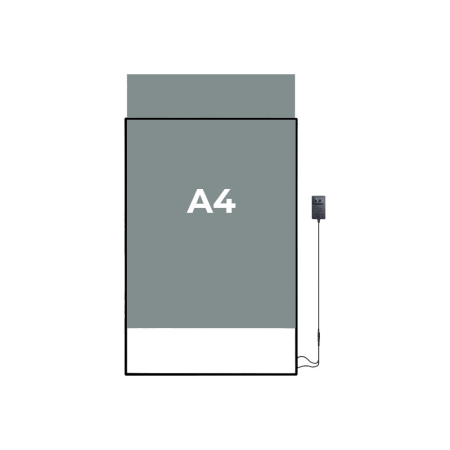 Decorațiuni perete - Leziter Cadru pentru postere cu iluminare led 210x297 mm A4