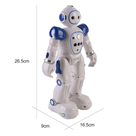 Leziter Cady robot inteligent jucărie interactivă cu senzori albastru [1]